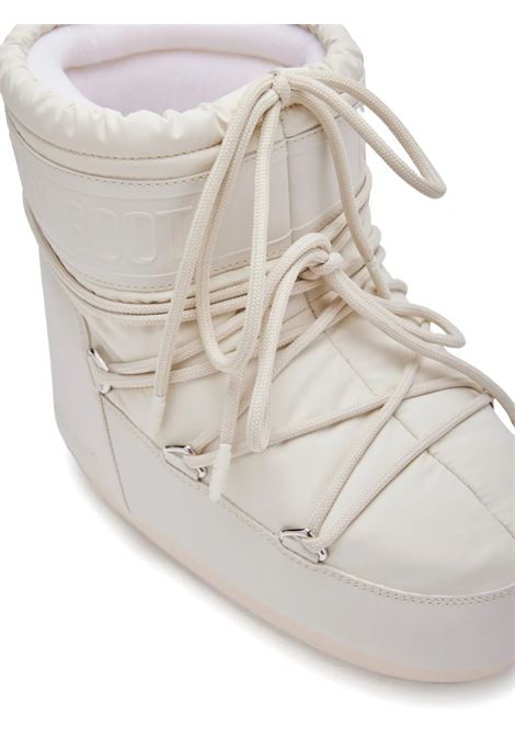 icon low rubber woman cream MOON BOOT | 80D1409380L002